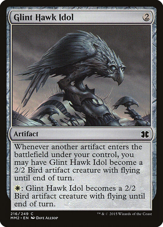 Glint Hawk Idol - carta Magic The Gathering