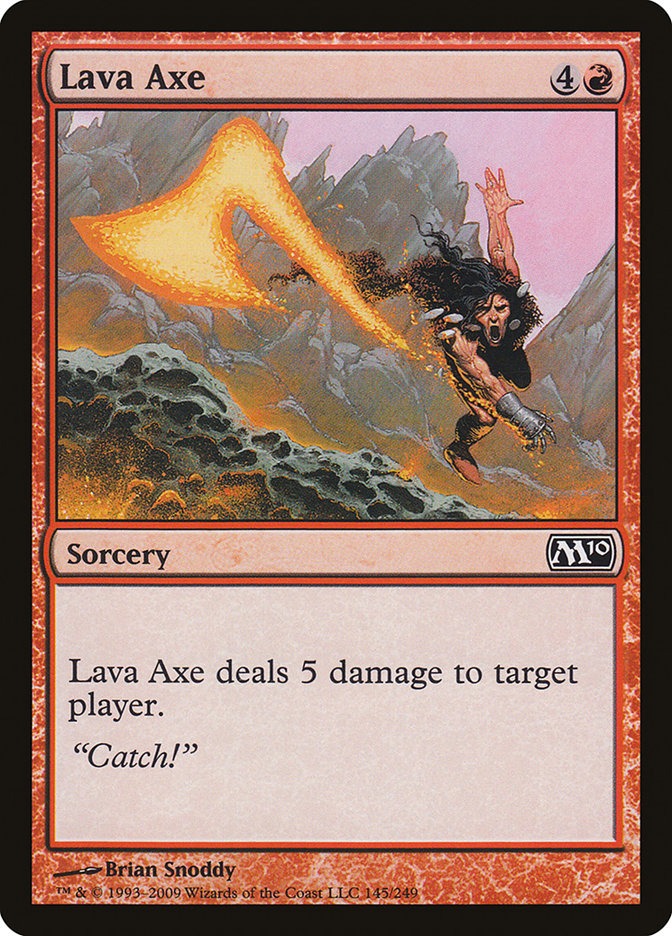 Lava Axe - carta Magic The Gathering