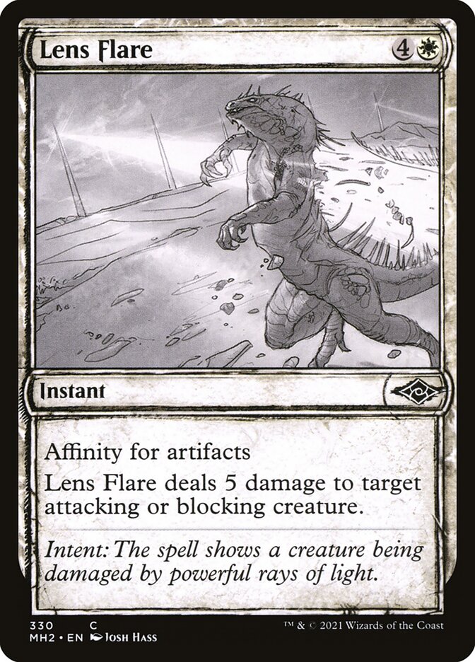 Lens Flare - carta Magic The Gathering