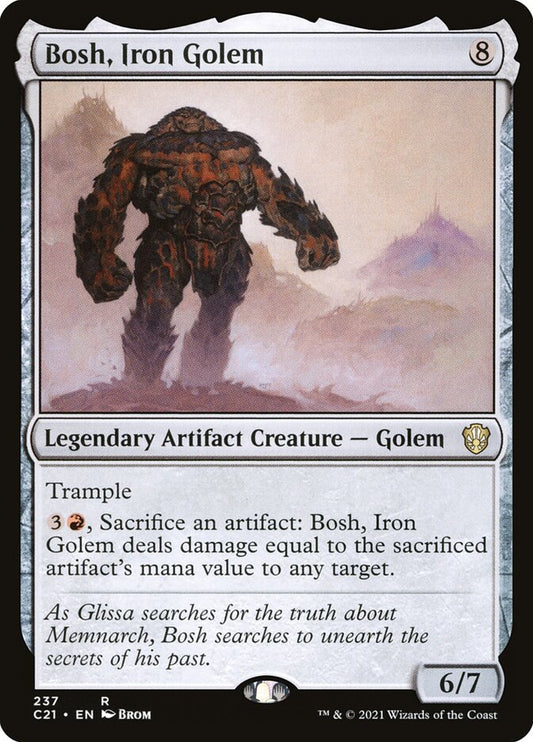 Bosh, Iron Golem - C21-237-NF-LDG
