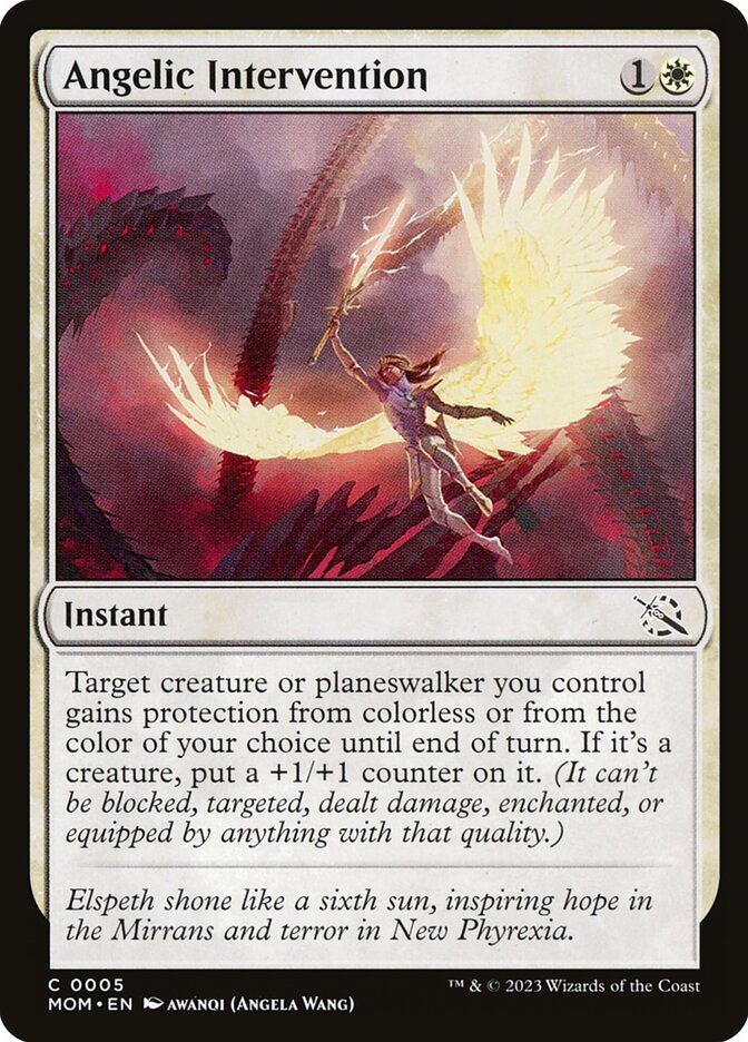 Angelic Intervention - carta Magic The Gathering