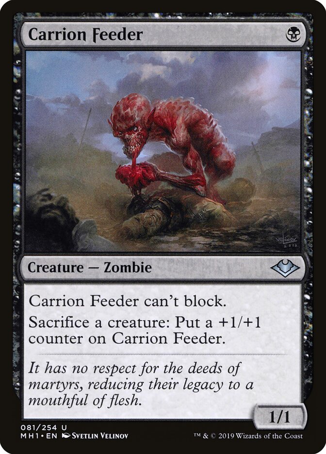 Carrion Feeder - carta Magic The Gathering