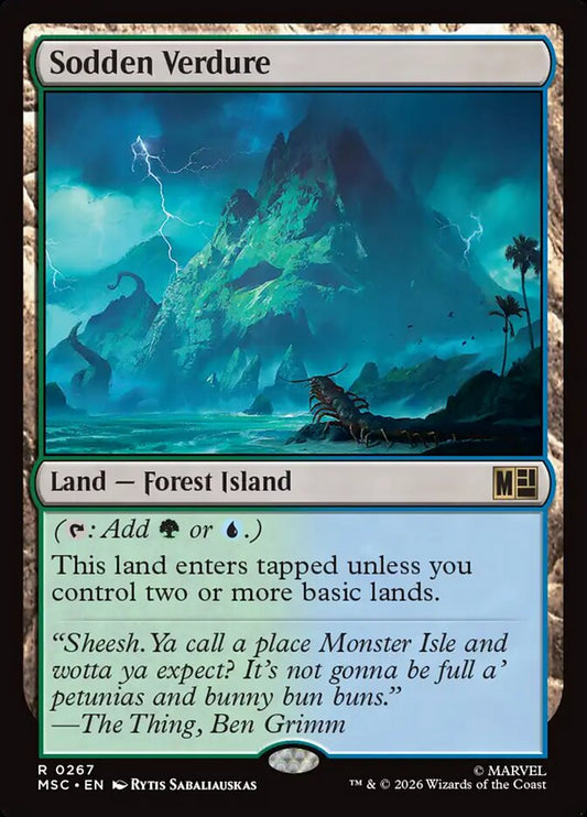 Sodden Verdure - carta Magic The Gathering