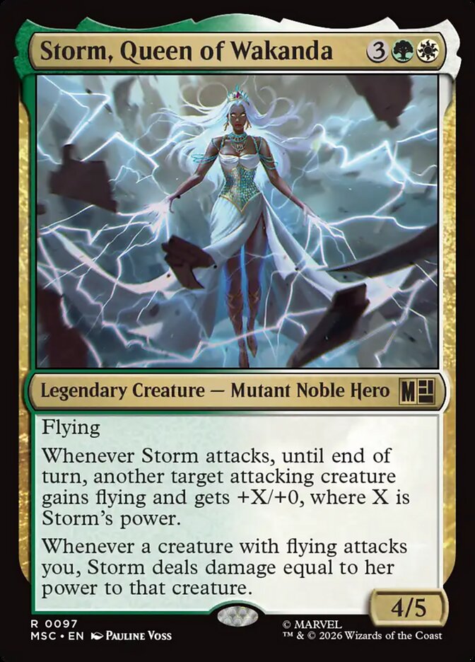 Storm, Queen of Wakanda - carta Magic The Gathering