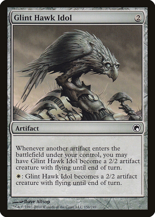 Glint Hawk Idol - carta Magic The Gathering