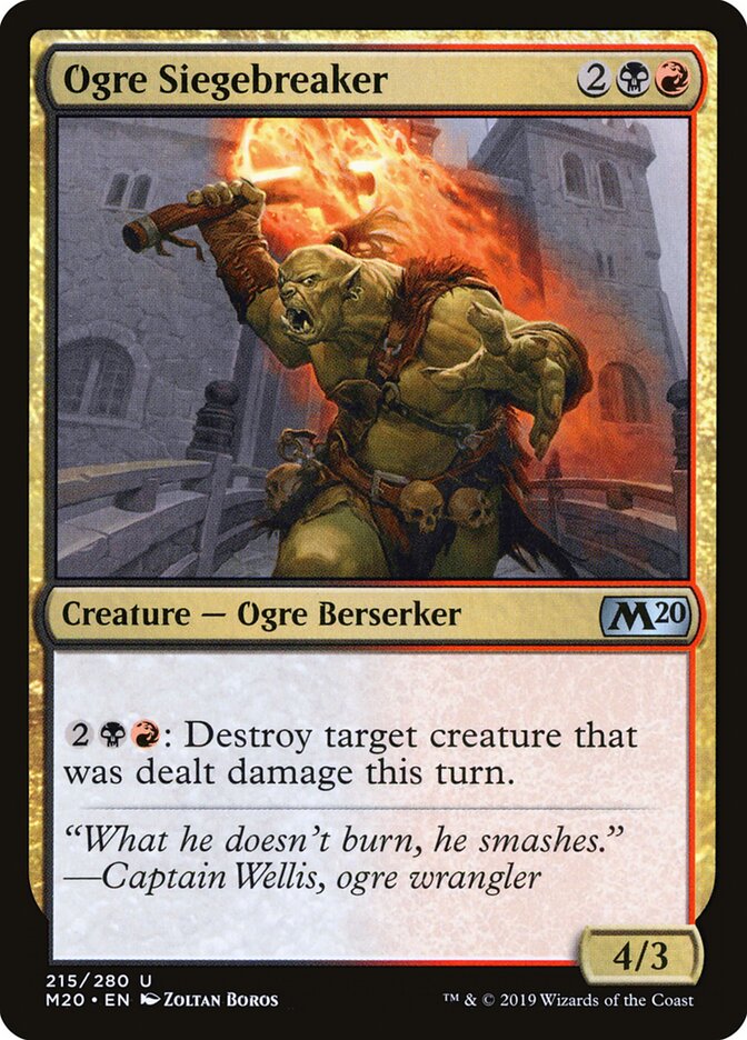 Ogre Siegebreaker - carta Magic The Gathering