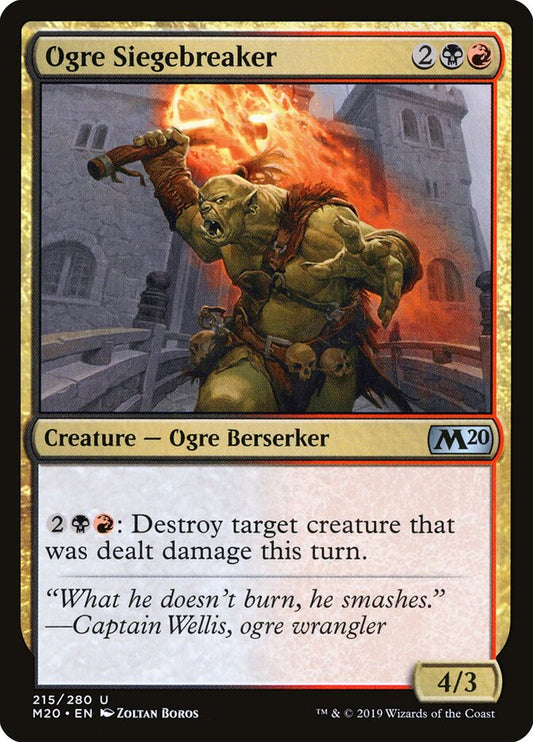 Ogre Siegebreaker - carta Magic The Gathering
