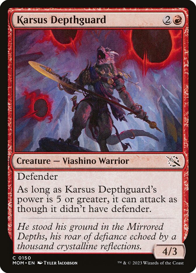 Karsus Depthguard - carta Magic The Gathering