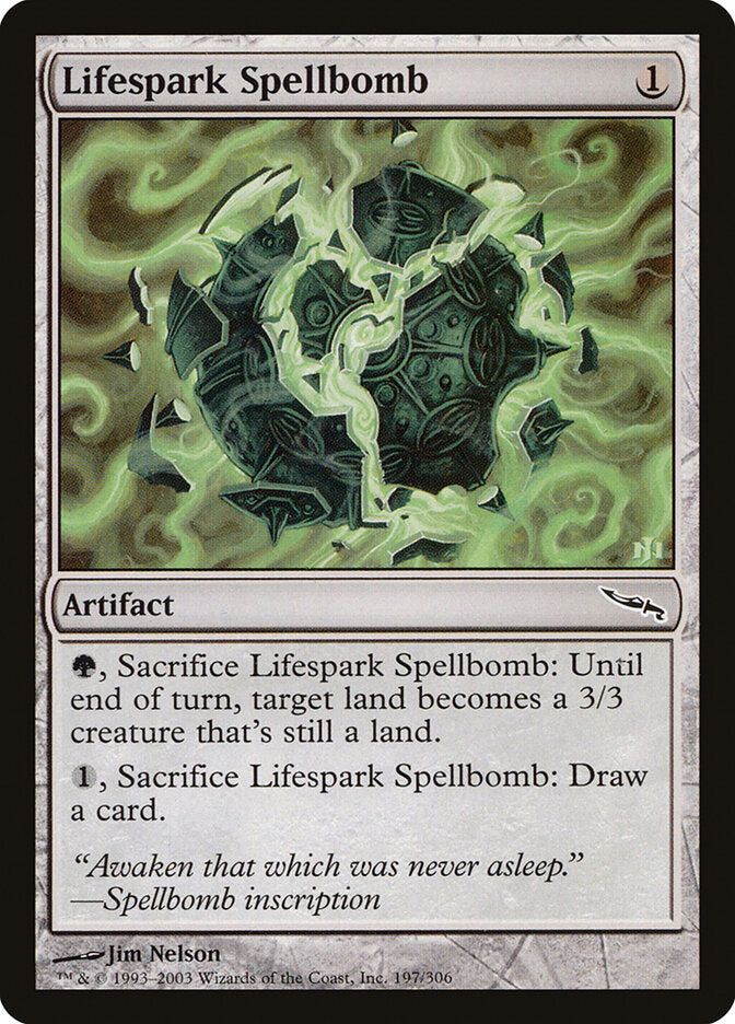 Lifespark Spellbomb - carta Magic The Gathering