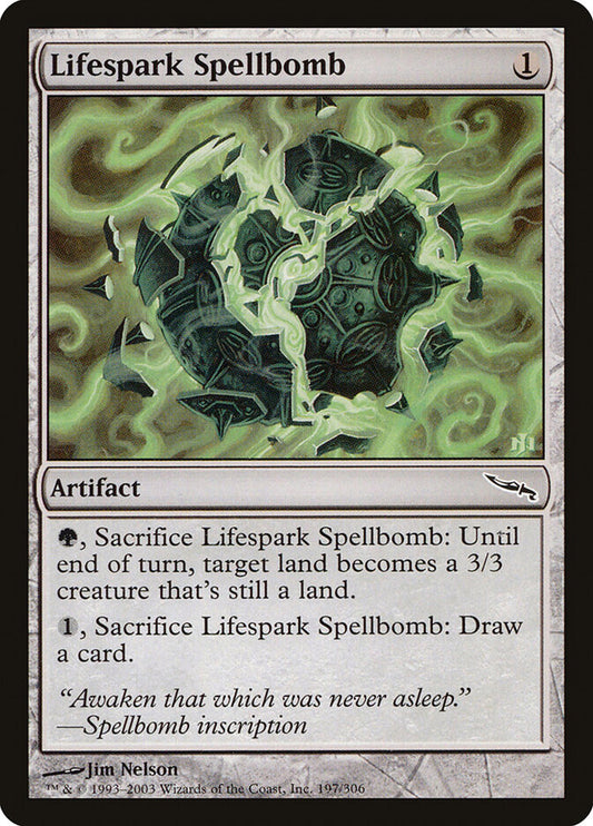 Lifespark Spellbomb - carta Magic The Gathering
