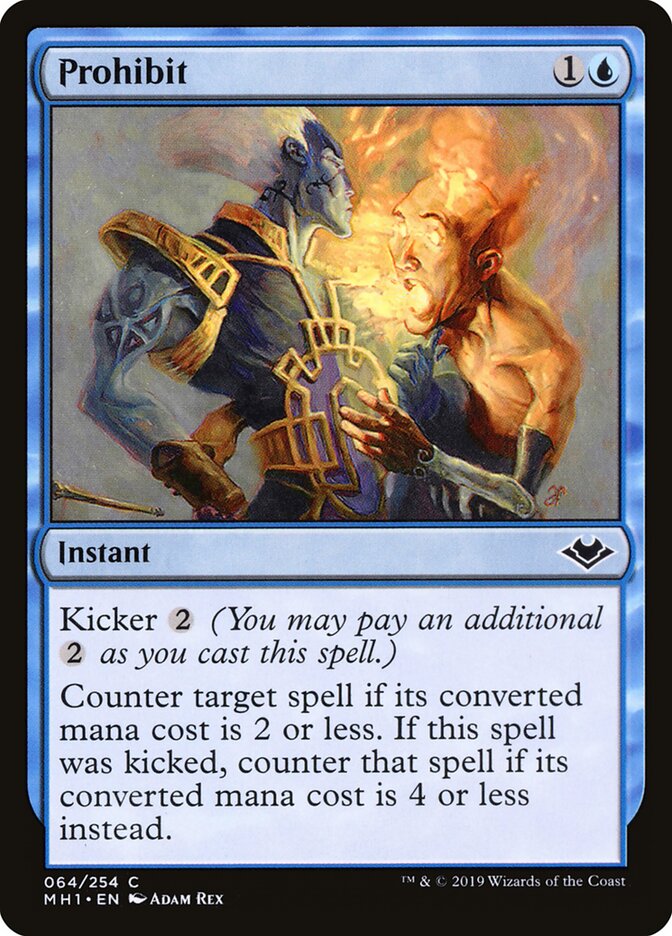 Prohibit - carta Magic The Gathering