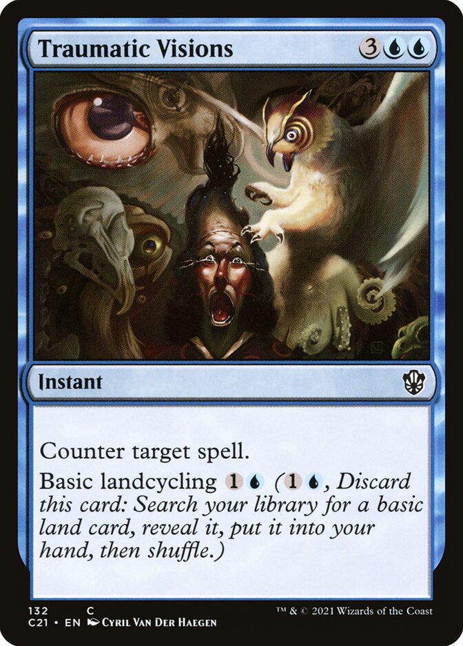 Traumatic Visions - carta Magic The Gathering