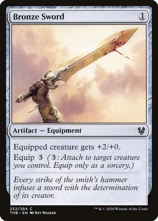 Bronze Sword - carta Magic The Gathering