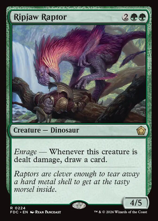 Ripjaw Raptor - carta Magic The Gathering