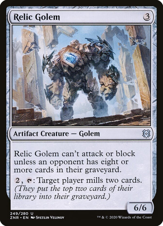 Relic Golem - carta Magic The Gathering
