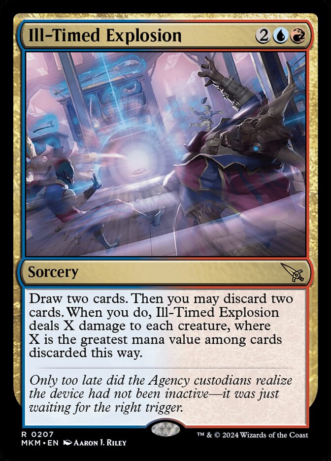 Ill-Timed Explosion - carta Magic The Gathering