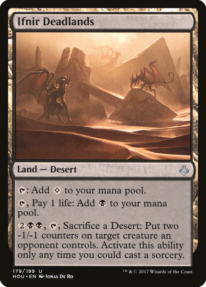 Ifnir Deadlands - carta Magic The Gathering