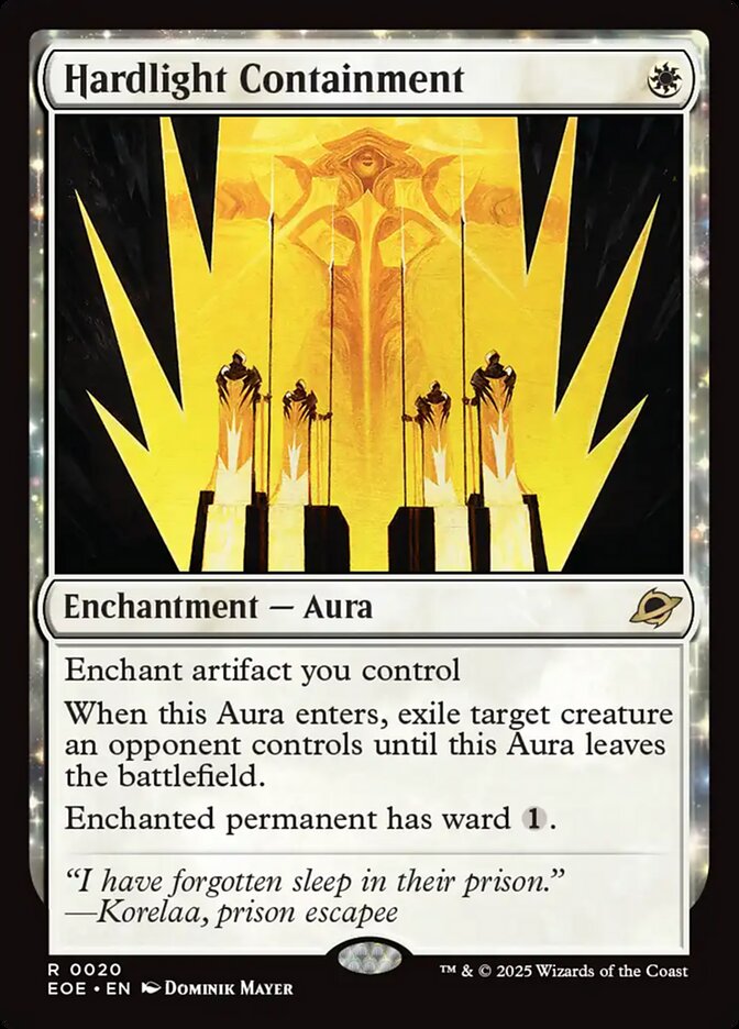Hardlight Containment - carta Magic The Gathering