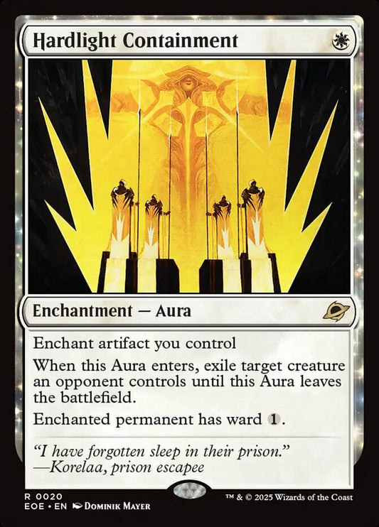 Hardlight Containment - carta Magic The Gathering