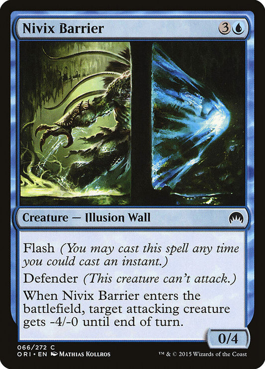 Nivix Barrier - carta Magic The Gathering