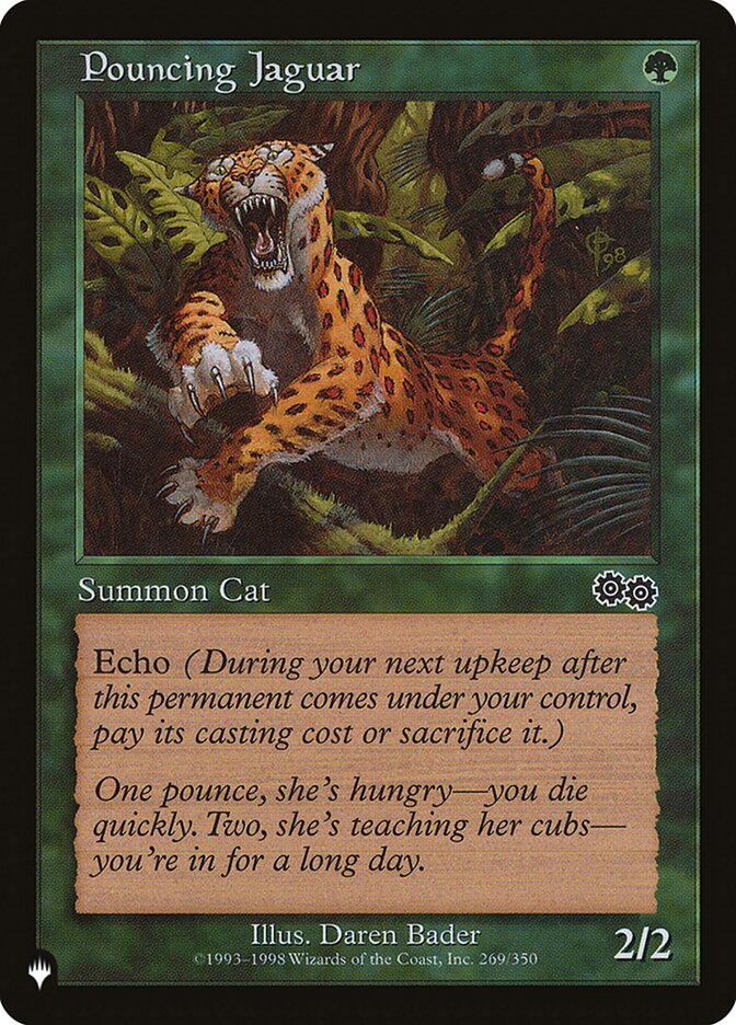 Pouncing Jaguar - carta Magic The Gathering