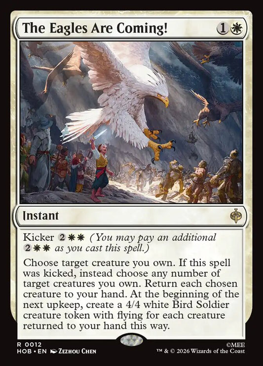 The Eagles Are Coming! - carta Magic The Gathering