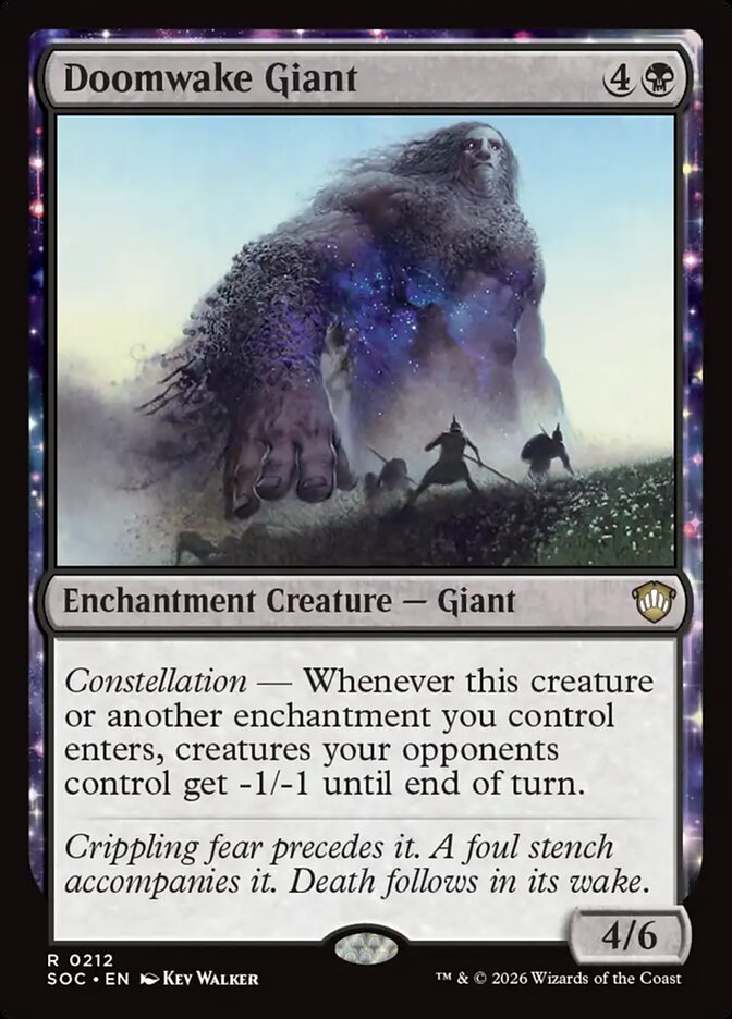 Doomwake Giant - carta Magic The Gathering