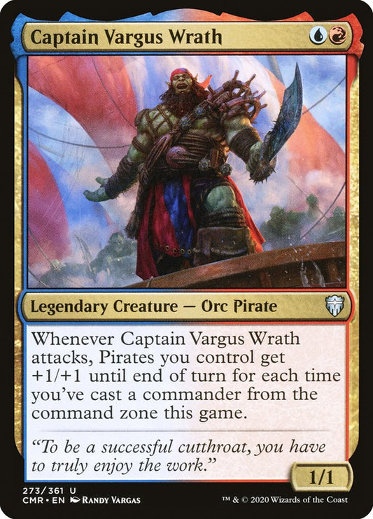 Captain Vargus Wrath - carta Magic The Gathering