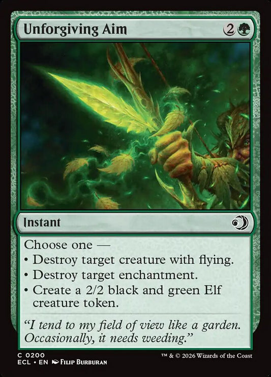 Unforgiving Aim - ECL-200-NF-STD