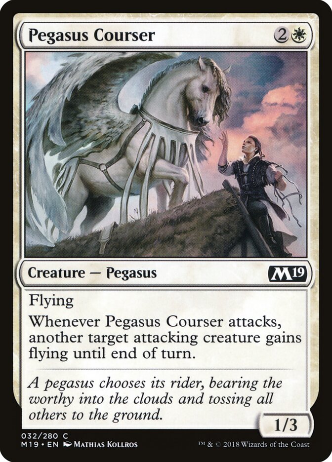 Pegasus Courser - carta Magic The Gathering