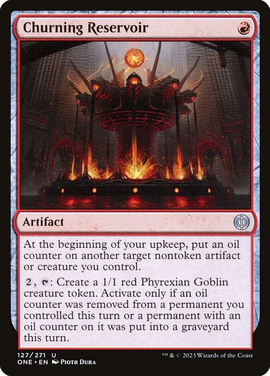 Churning Reservoir - carta Magic The Gathering