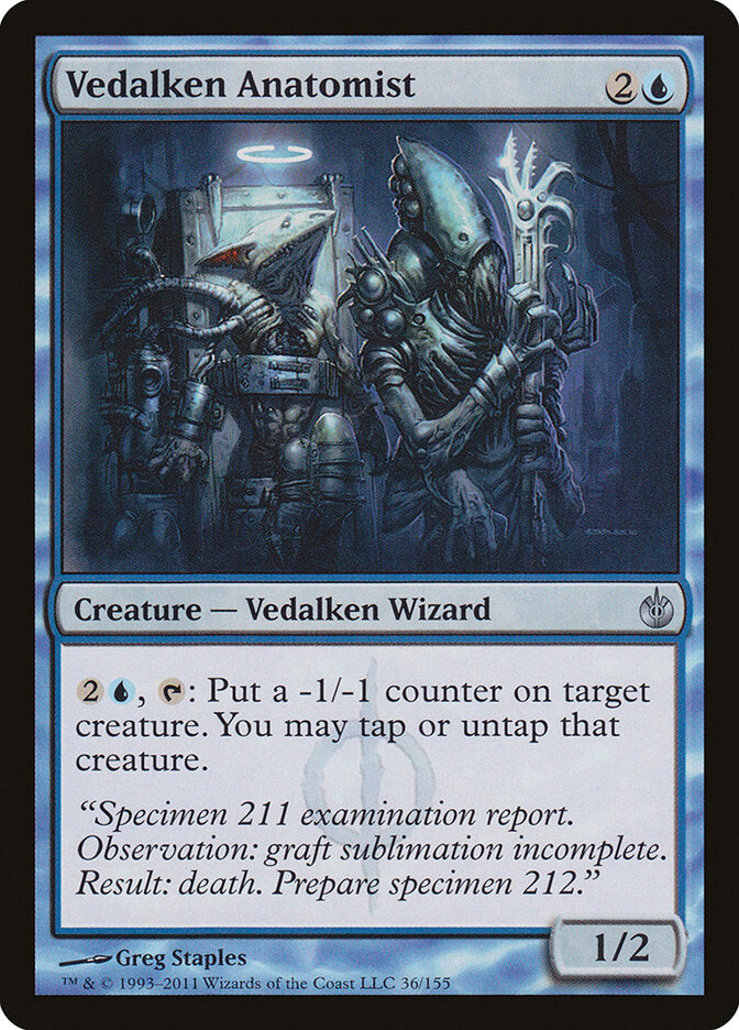 Vedalken Anatomist - carta Magic The Gathering