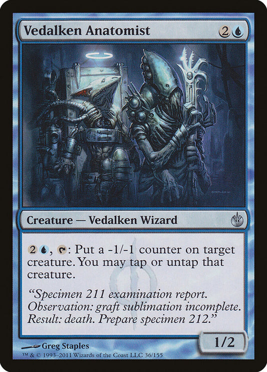 Vedalken Anatomist - carta Magic The Gathering