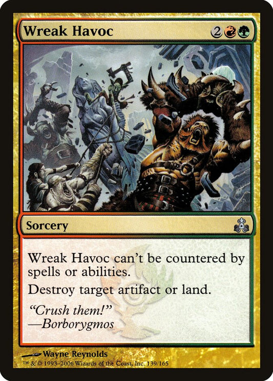 Wreak Havoc - carta Magic The Gathering