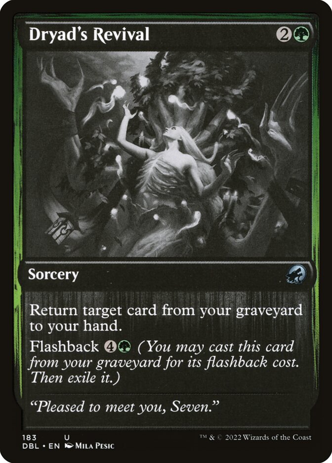 Dryad's Revival - carta Magic The Gathering