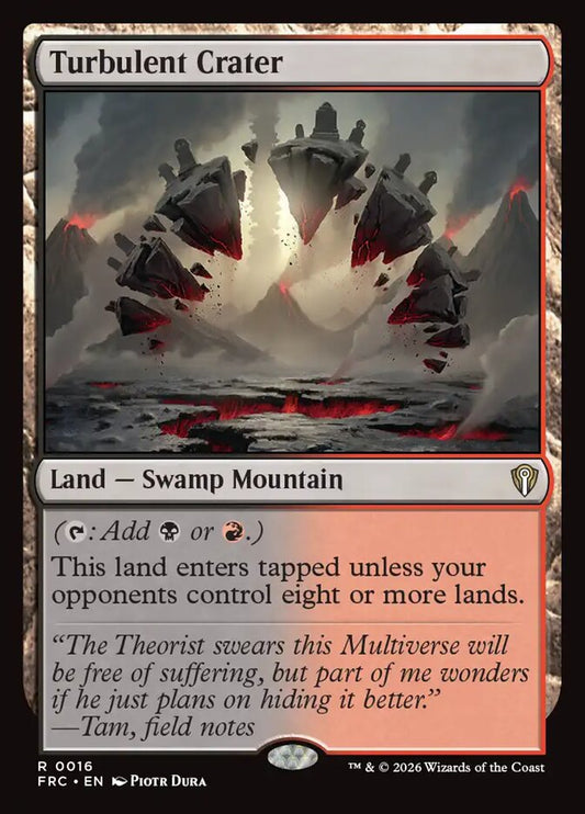 Turbulent Crater - carta Magic The Gathering