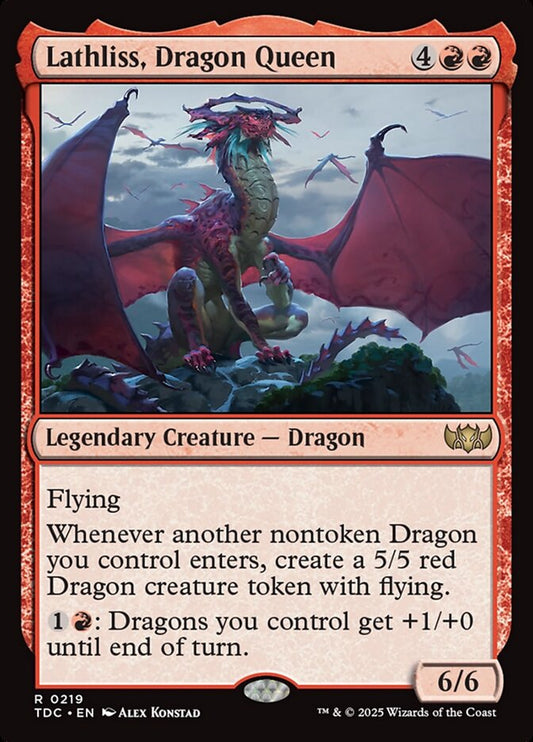 Lathliss, Dragon Queen - TDC-219-NF-LDG