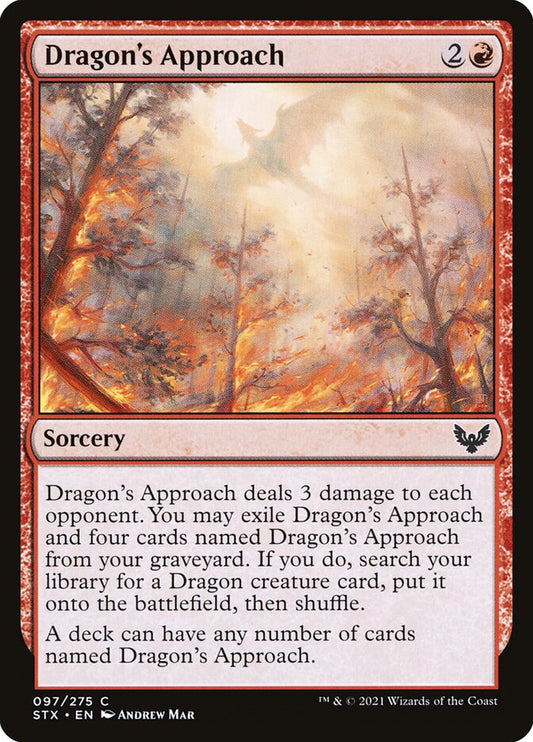 Dragon's Approach - carta Magic The Gathering
