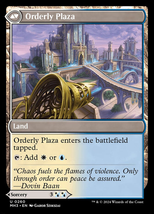 Orderly Plaza - carta Magic The Gathering