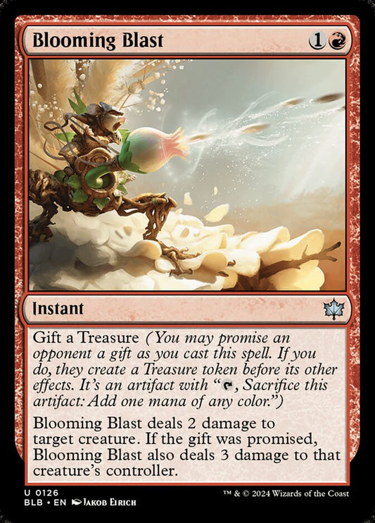 Blooming Blast - carta Magic The Gathering