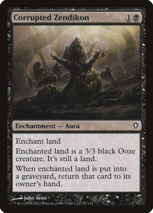 Corrupted Zendikon - carta Magic The Gathering