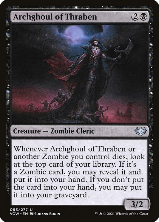 Archghoul of Thraben - carta Magic The Gathering