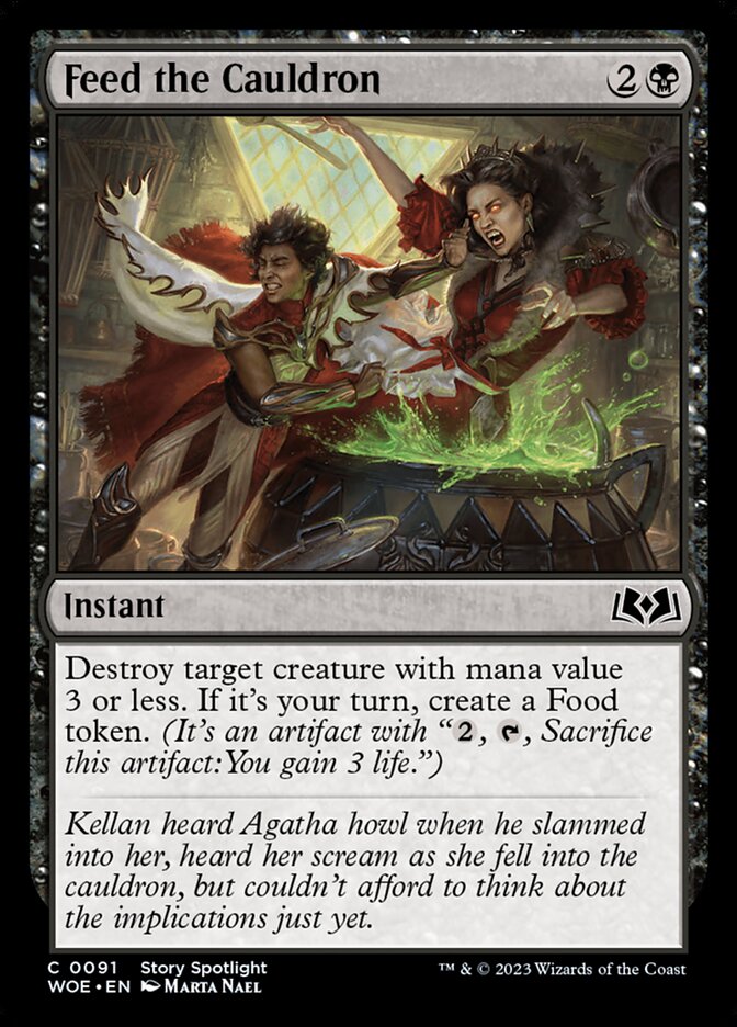 Feed the Cauldron - carta Magic The Gathering