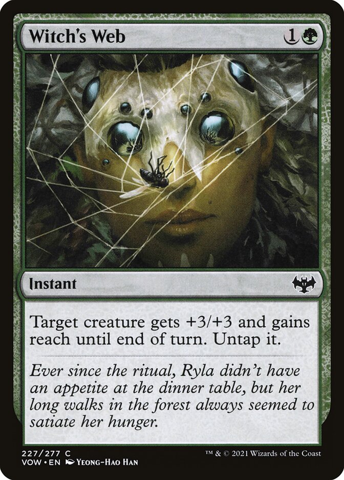 Witch's Web - carta Magic The Gathering