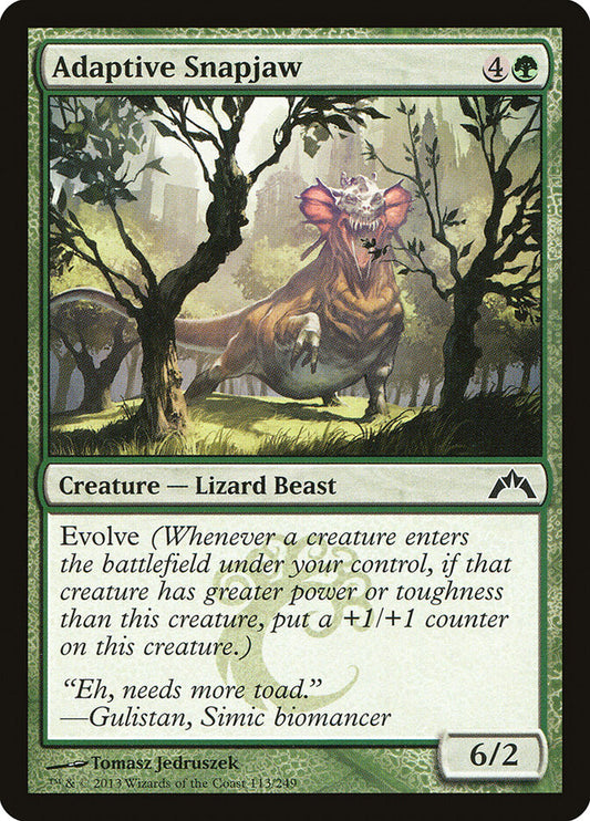 Adaptive Snapjaw - carta Magic The Gathering