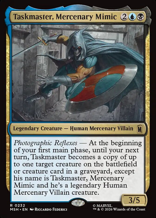Taskmaster, Mercenary Mimic - carta Magic The Gathering