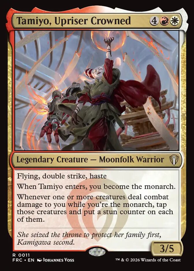 Tamiyo, Upriser Crowned - carta Magic The Gathering