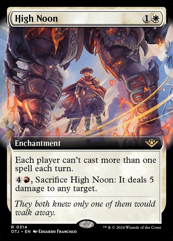 High Noon - carta Magic The Gathering