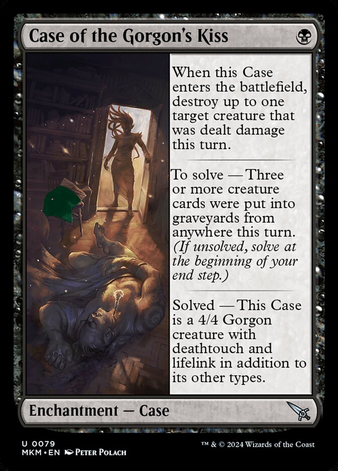Case of the Gorgon's Kiss - carta Magic The Gathering