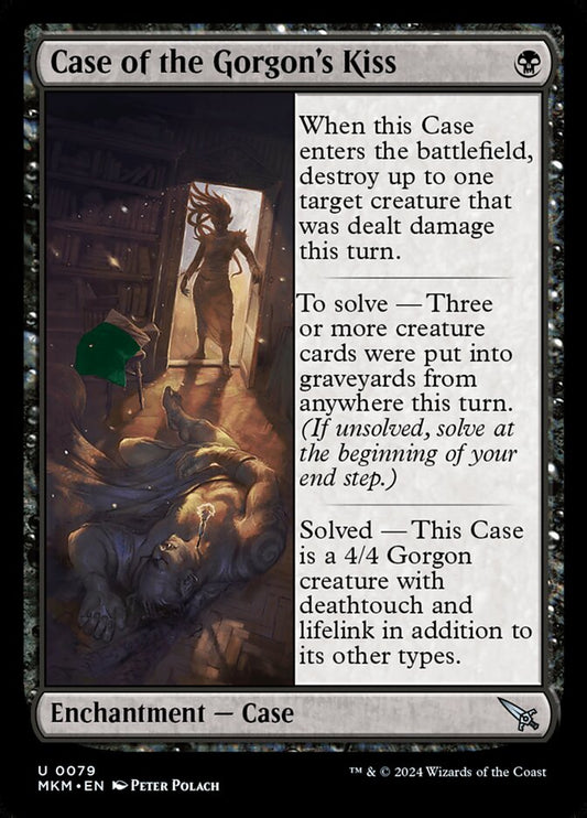 Case of the Gorgon's Kiss - carta Magic The Gathering